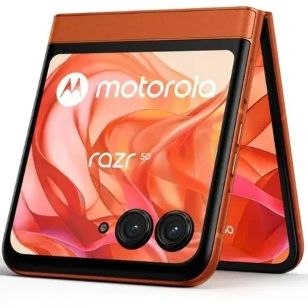 Motorola Razr 50 Smartphone Plegable 8GB RAM 256GB Pantalla 6.9" 120Hz 5G Naranja Motorola Razr 50 Smartphone Plegable 8GB RAM 256GB Pantalla 6.9" 120Hz 5G Naranja